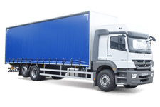 Van Hire North Shields - 26 Tonne Curtain Side Truck - Truck hire North shields