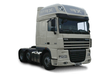 Van Hire North Shields - 44 Tonne Sleeper Truck - Truck hire North shields